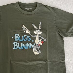 Uniqlo Kids Bugs Bunny Tee - Dark Green